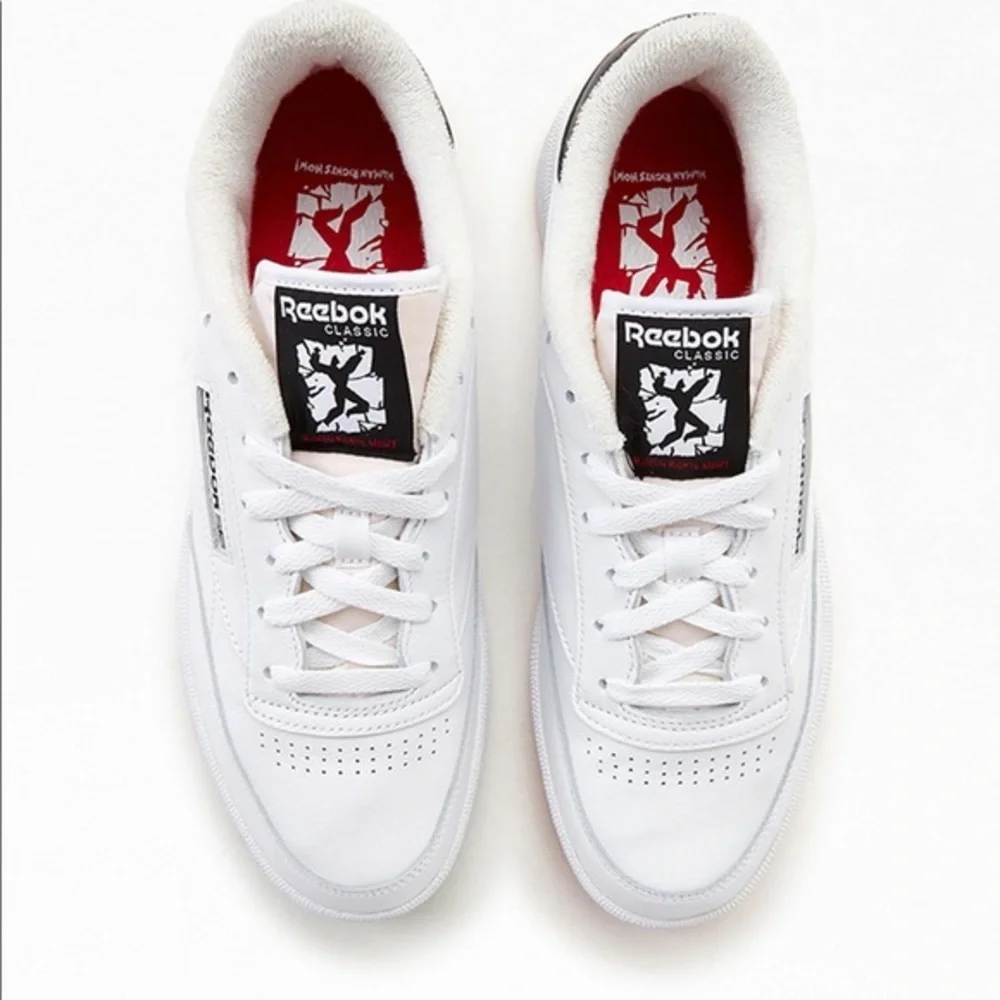REEBOK X HUMAN RIGHTS CLUB C 85 (WHITE)